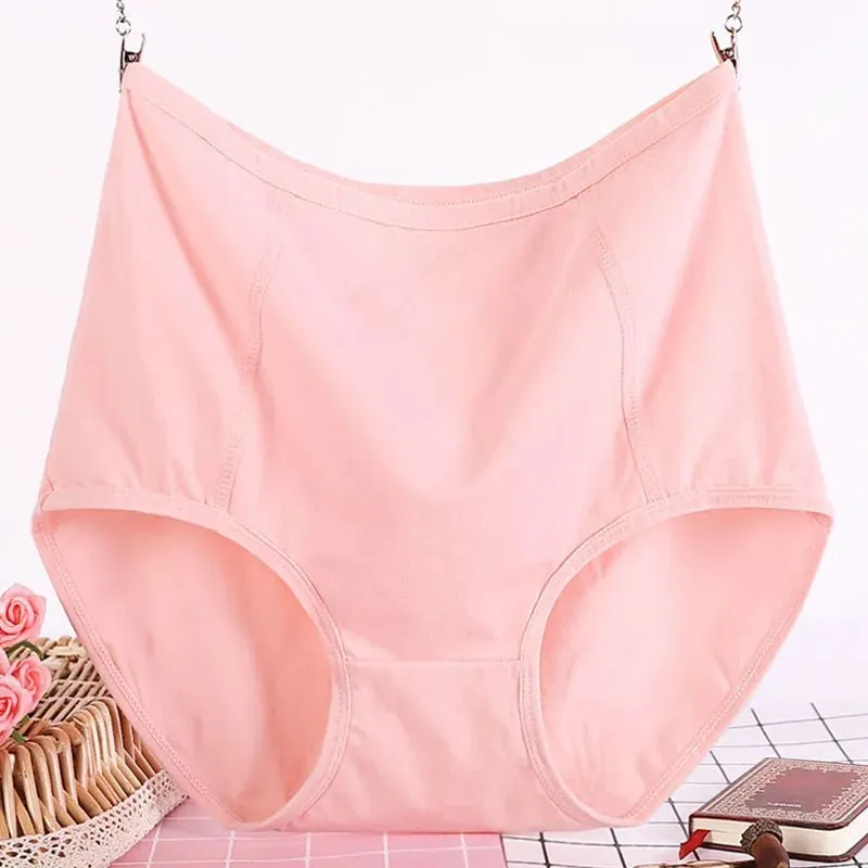 10XL 150kg 160kg 180kg Women Extra Large Super Plus Size Underwear Pants High  Waist Cotton Breathable Triangle Shorts Lingerie