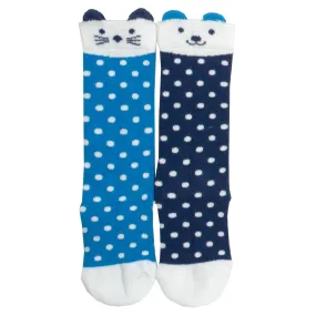 2 pack dot socks