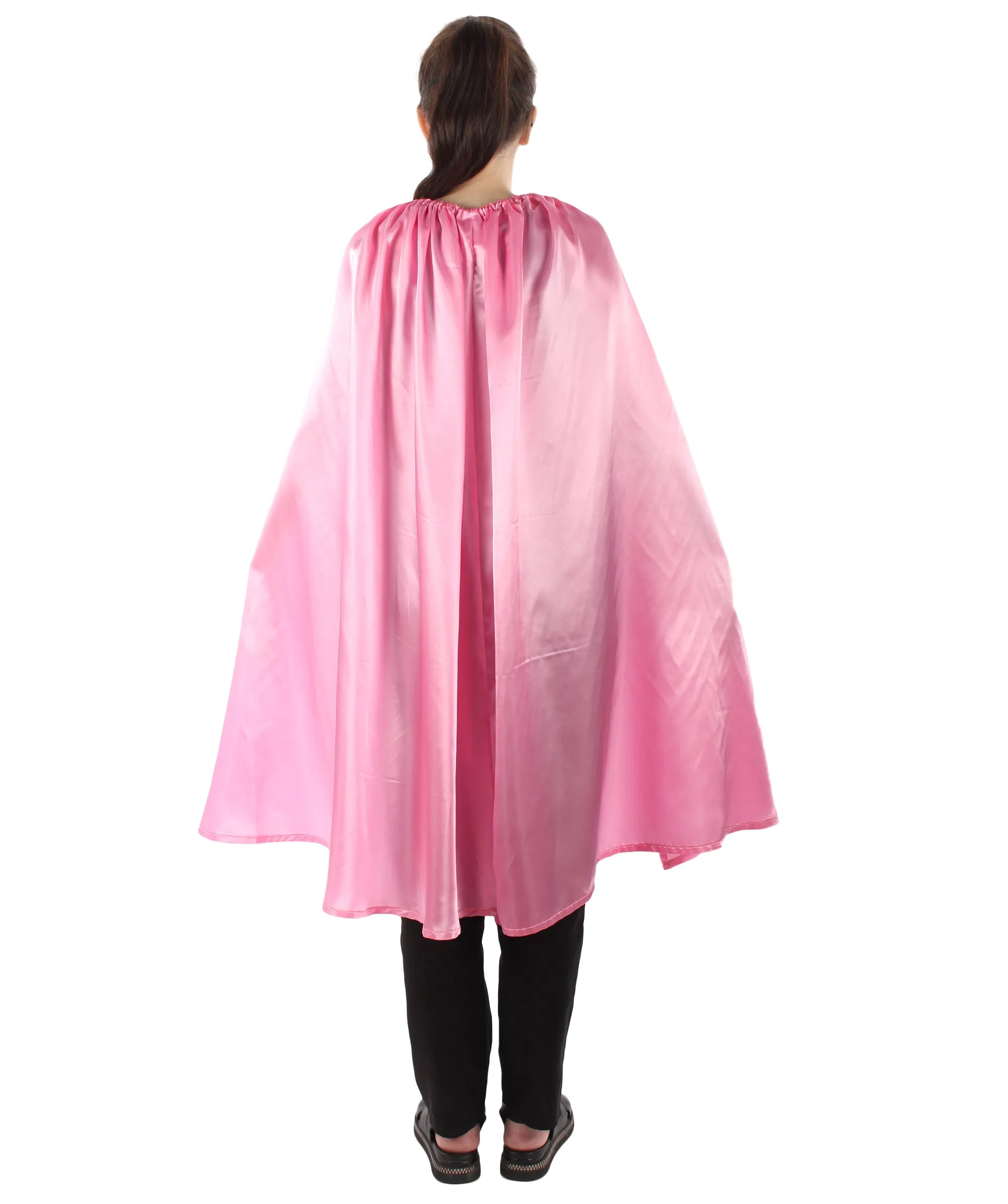 Adult Women's Superhero Cape with Mask Set Cartoon Costume |  Multiple Color Options Halloween Costume