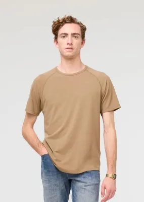 Air Flow Pique Tee - Oatmeal