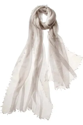 Alpine Cashmere Alta Scarf Featherweight Cashmere | Stone