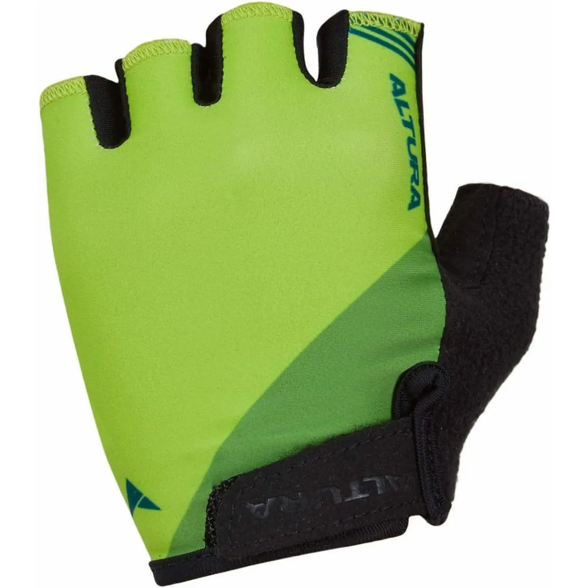 Altura Airstream Fingerless Junior Cycling Gloves - Lime