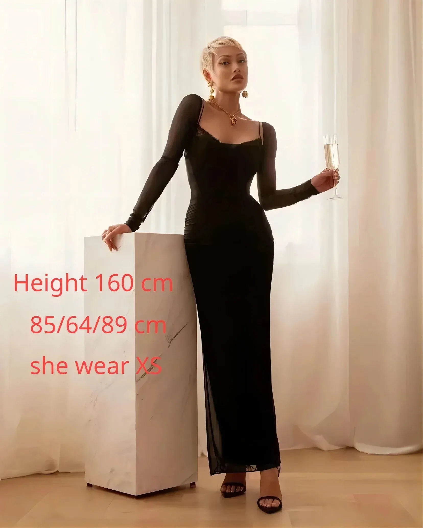 Amozae Summer Mesh Maxi Dresses for Women 2024 Rose Spaghetti Strap Bodycon Dress Elegant Formal Occasion Dress Female