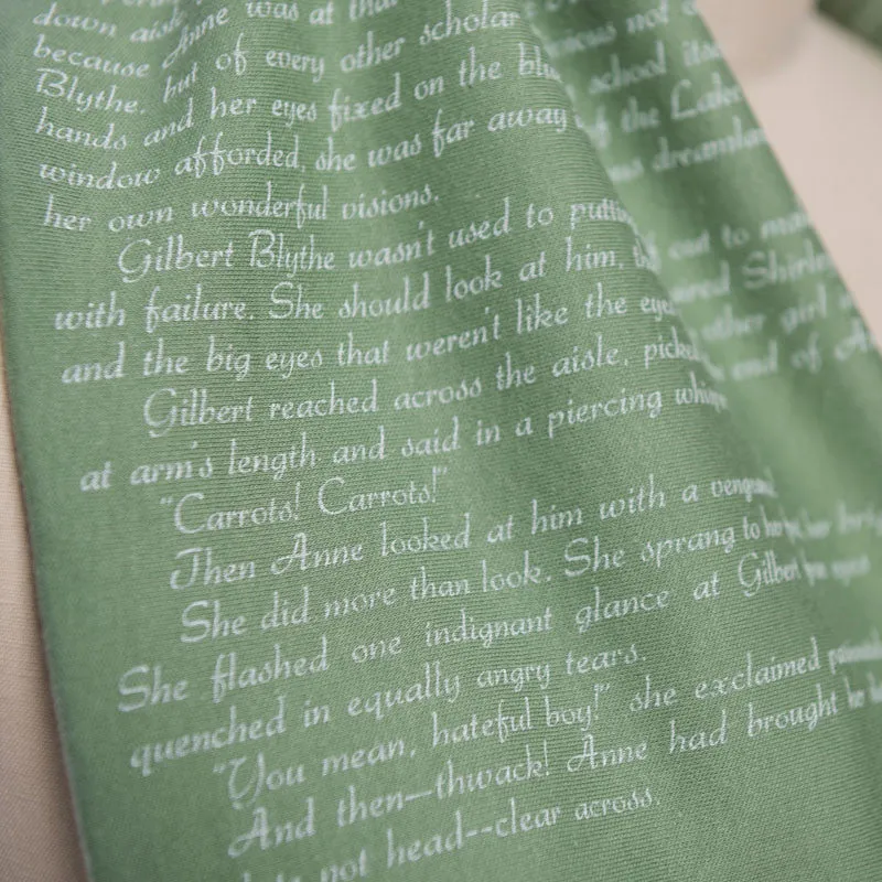 Anne of Green Gables Book Scarf