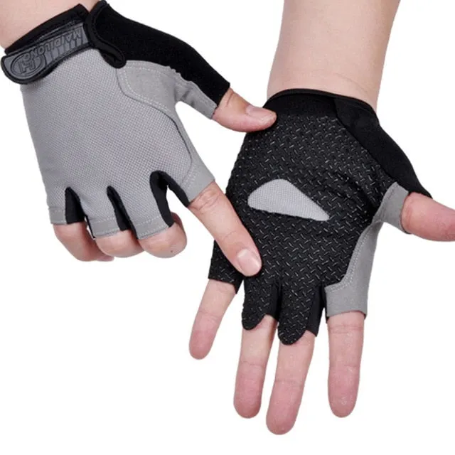 Anti-sweat Breathable Half Finger Gloves