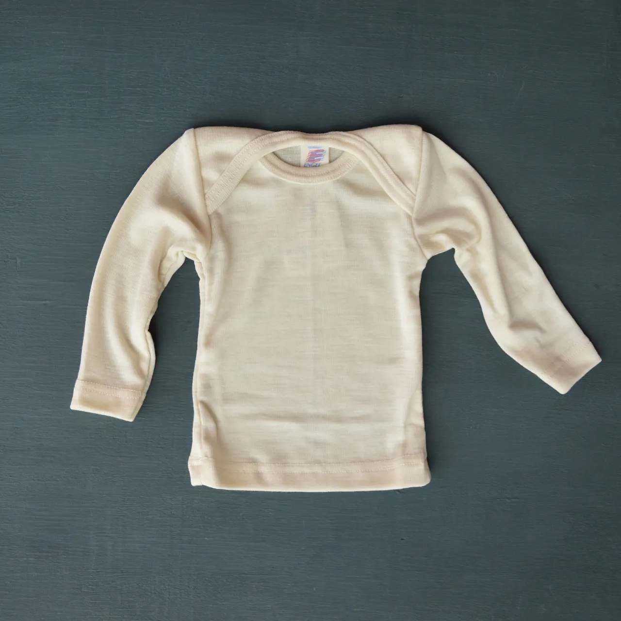 Baby Longsleeve Top - Organic Wool/Silk (3m-3y)