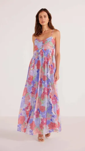 Belle Ruffle Maxi Dress