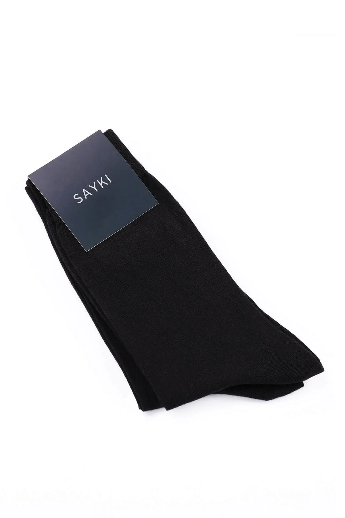 Black Cotton Socks