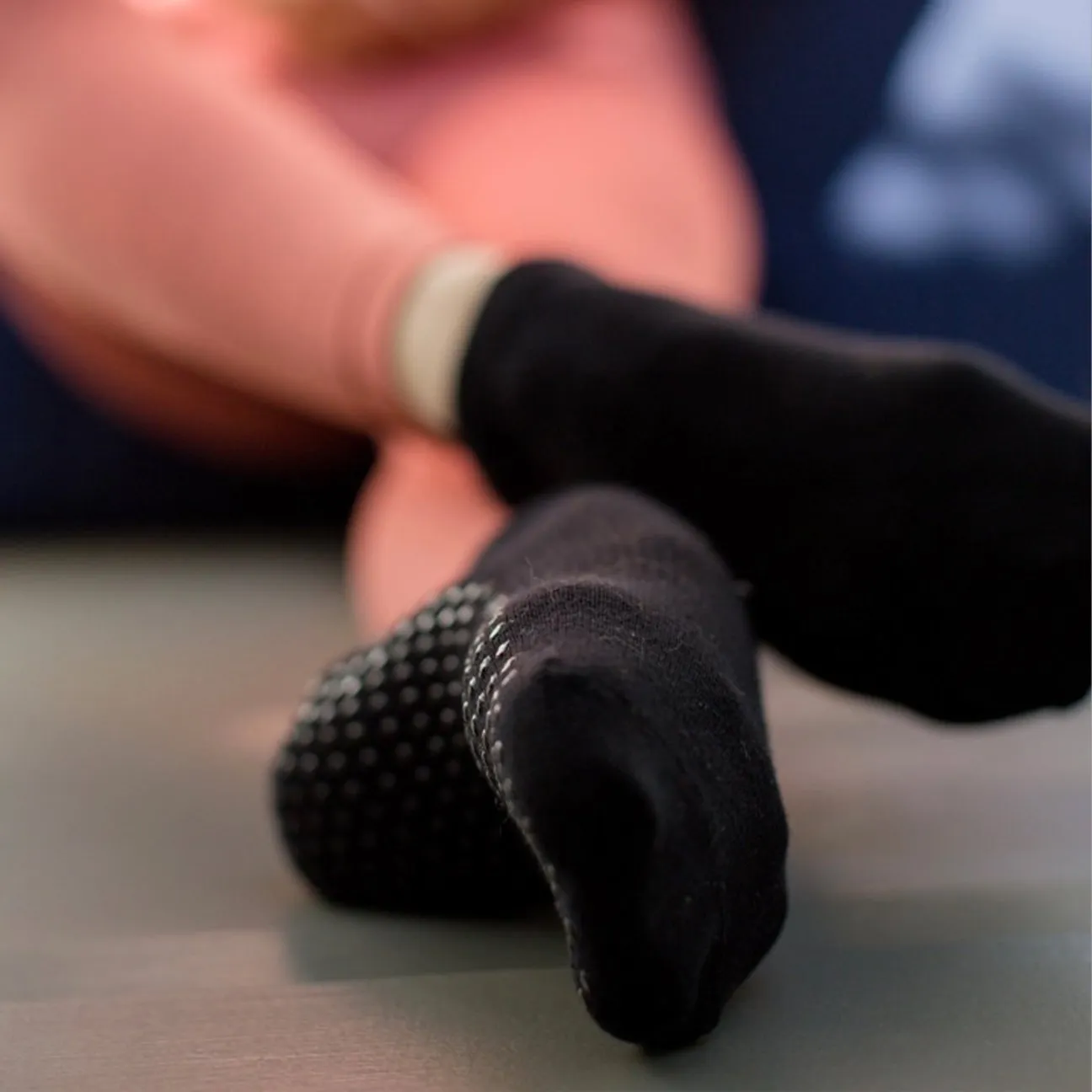 Black Non-Slip Ankle Sock