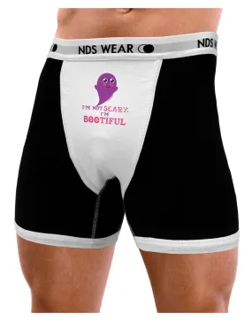 BOOtiful Ghost Purple Mens Boxer Brief Underwear