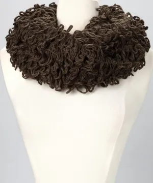 Brown Infinity Scarf