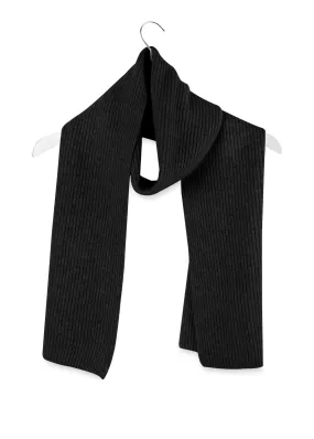 Cashmere Scarf in Black