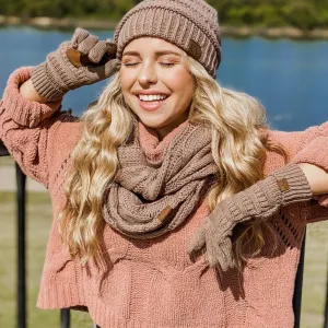 CC Beanie Infinity Scarf