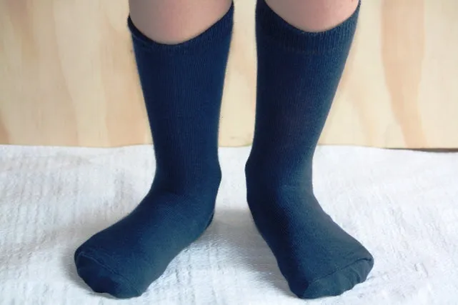 Childrens Organic Cotton Socks - Black