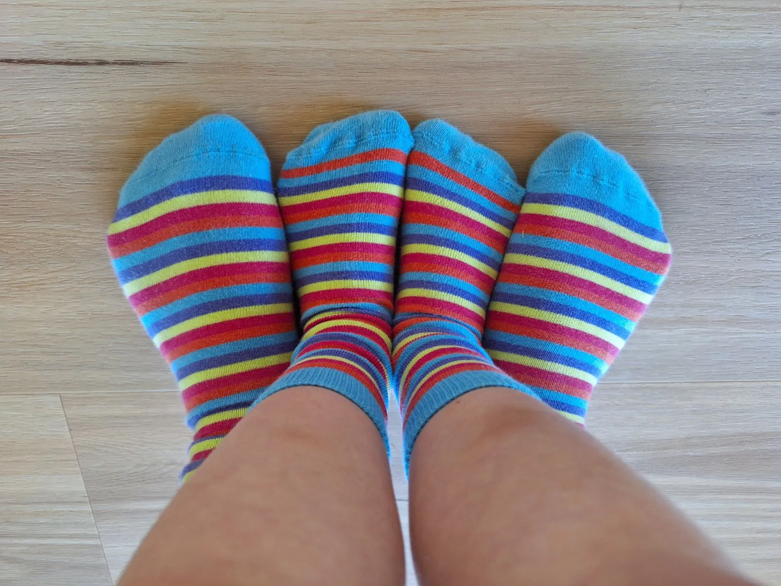 Childrens Organic Cotton Stripe Socks