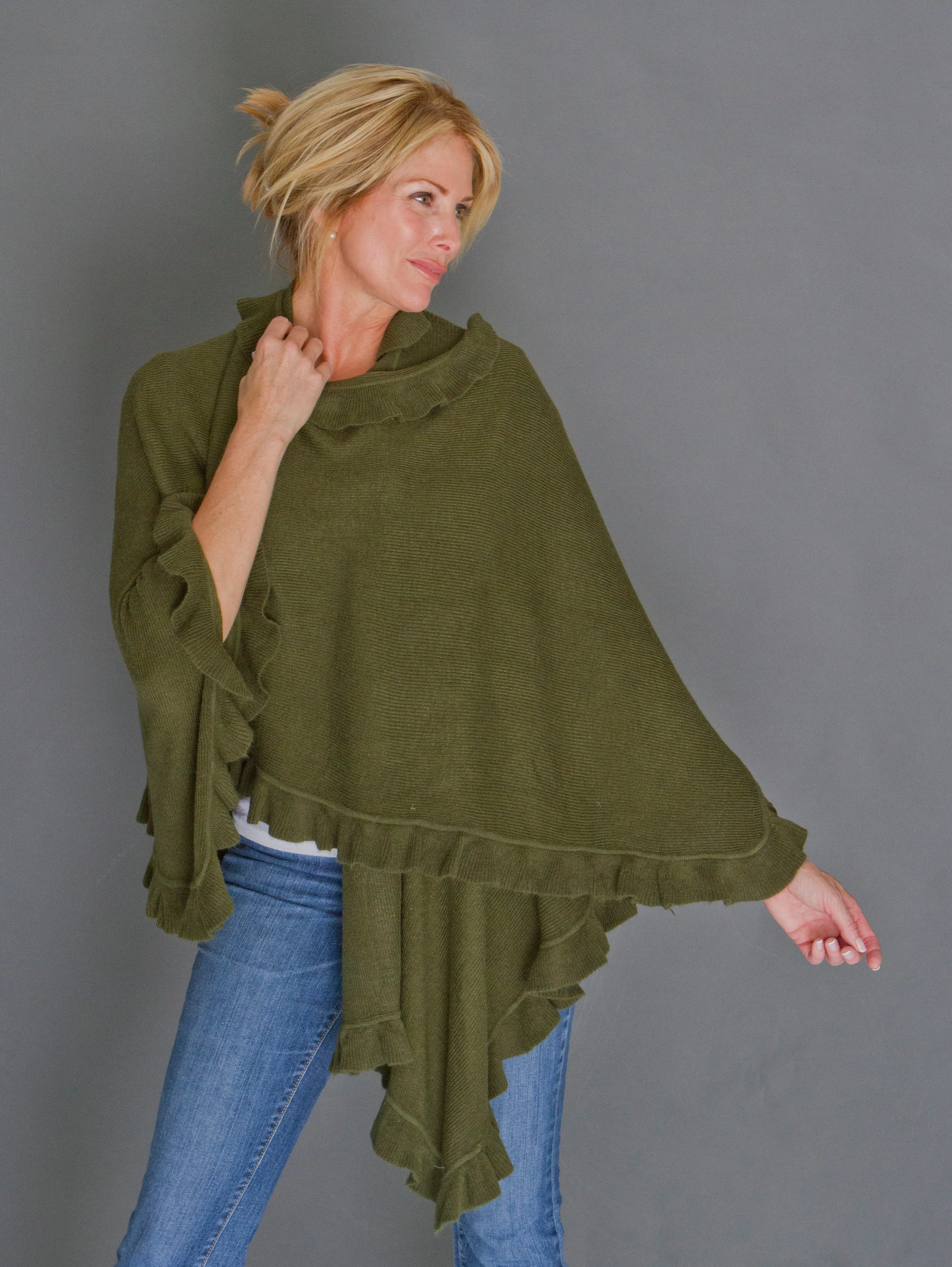 City Ruffle Shawls