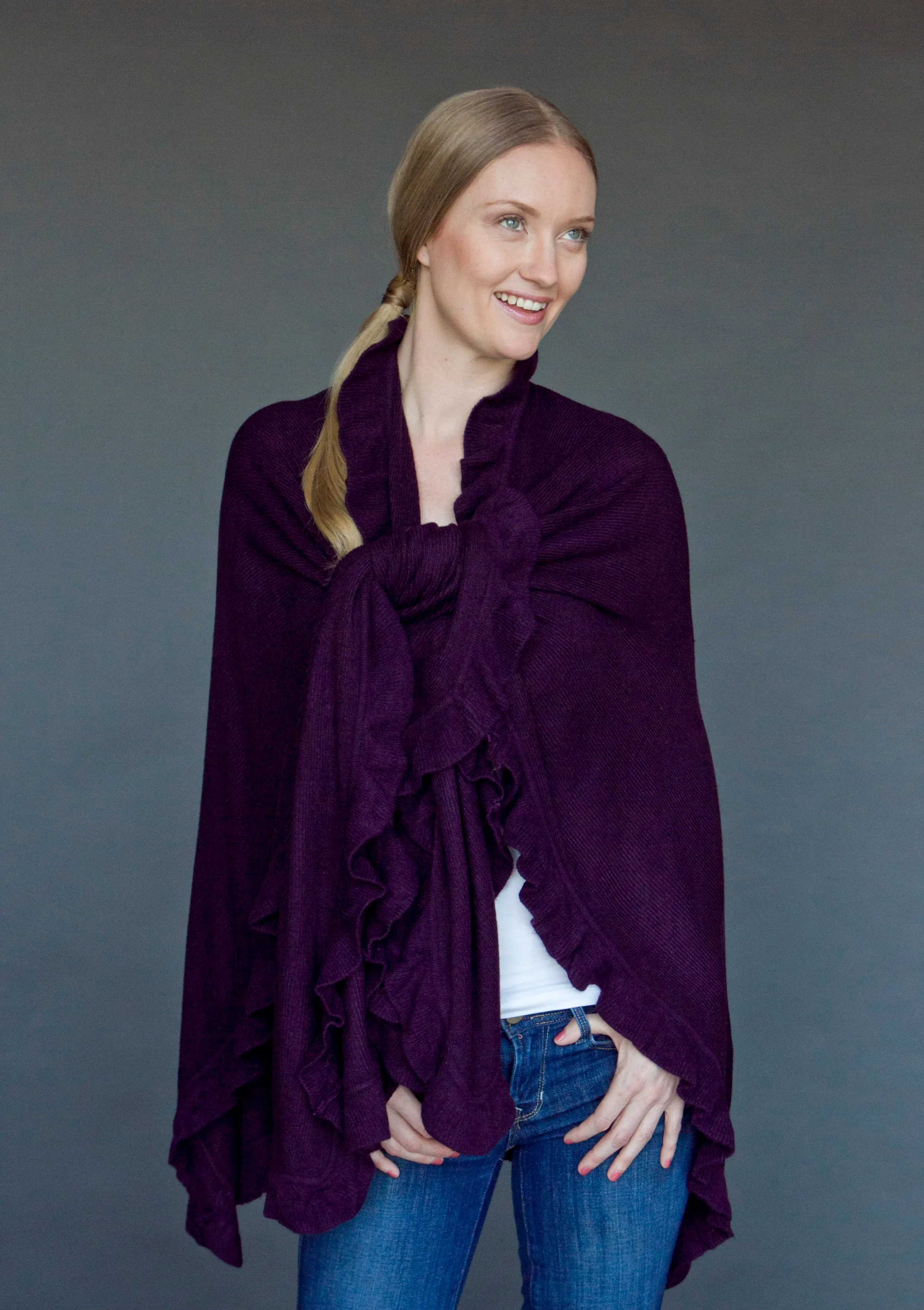 City Ruffle Shawls