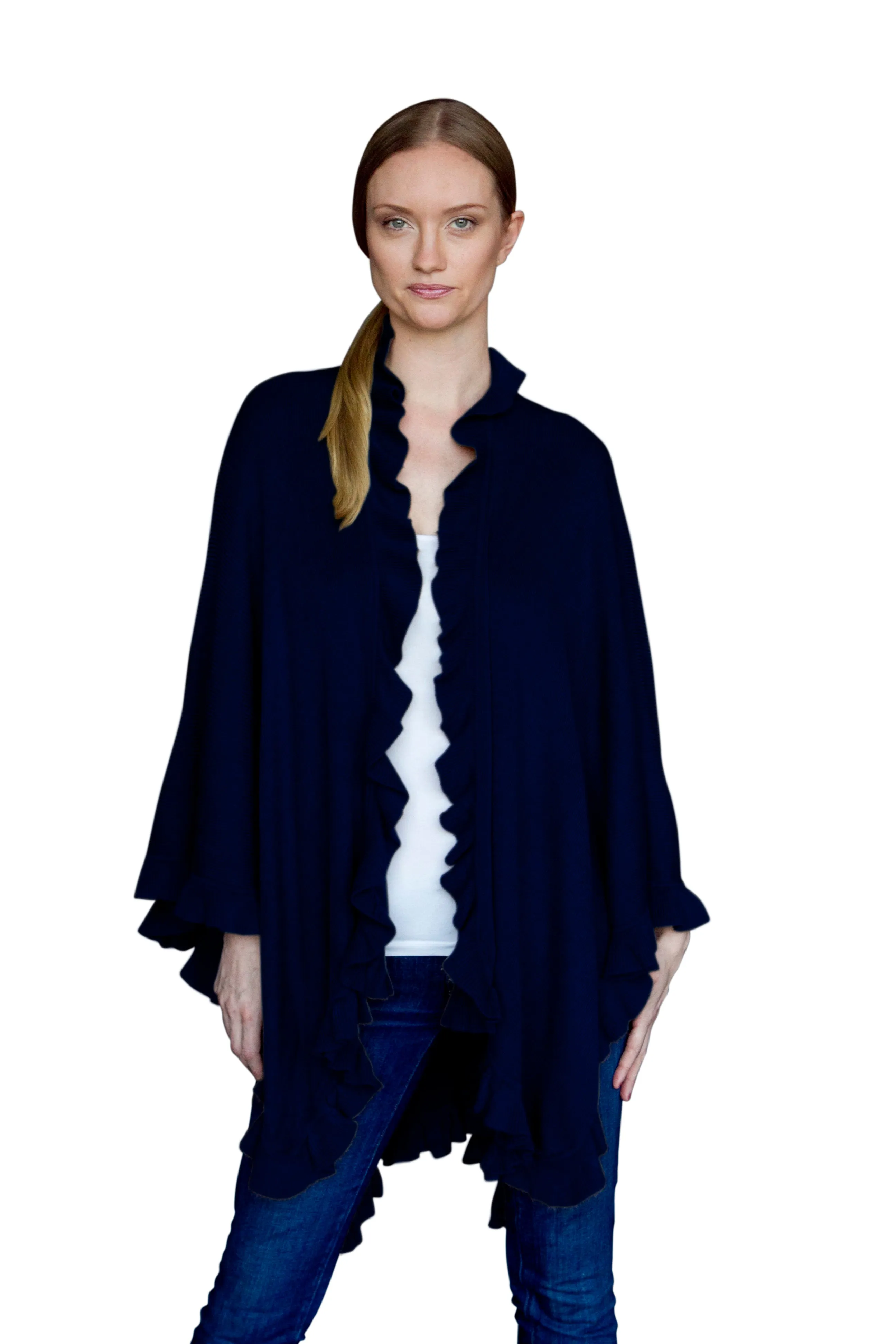 City Ruffle Shawls