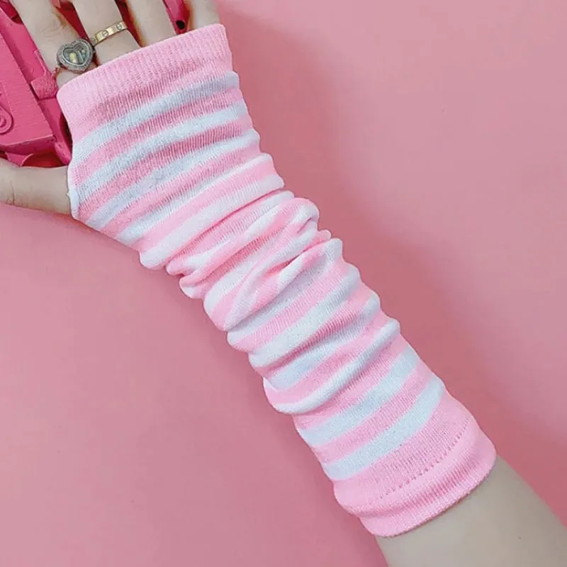 Cool and Hip Long Fingerless Arm Sleeve Outdoor Gloves