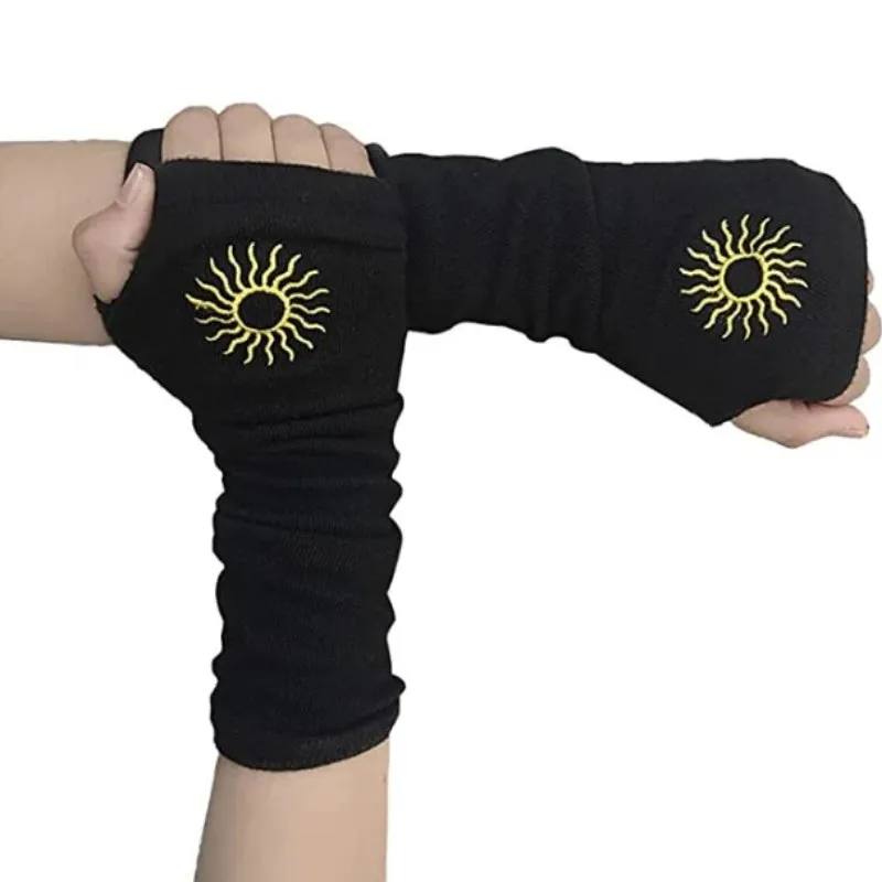 Cool and Hip Long Fingerless Arm Sleeve Outdoor Gloves