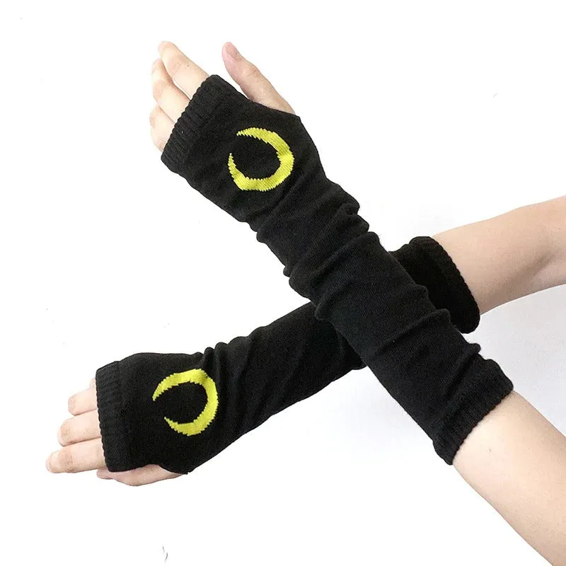 Cool and Hip Long Fingerless Arm Sleeve Outdoor Gloves