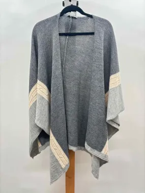 Corti Women's Size One Size Gray Solid Cape