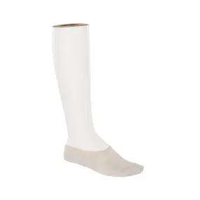 Cotton Sole Invisible Socks Women Beige