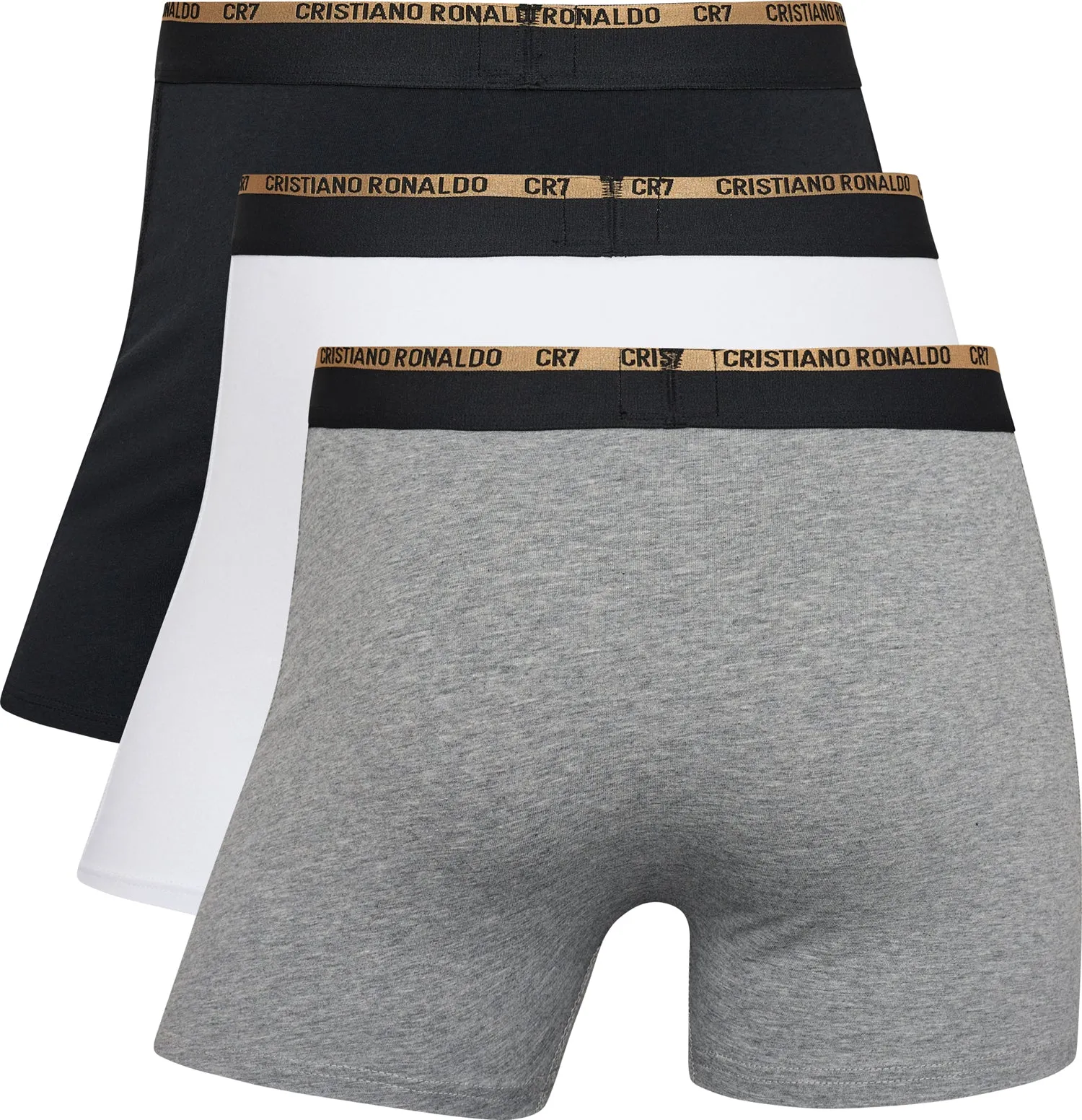 CR7 Men's 3-Pack Cotton Blend Trunks