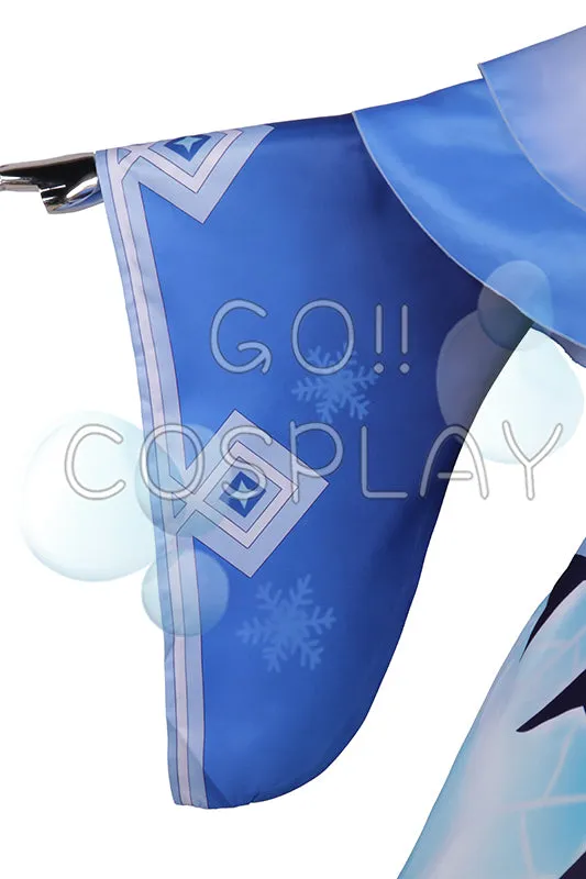 Cryo Abyss Mage Costume Genshin Impact Cosplay