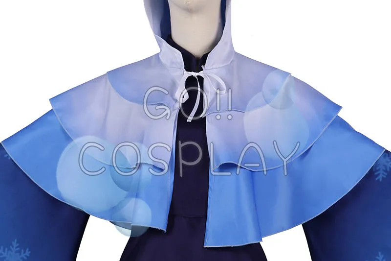 Cryo Abyss Mage Costume Genshin Impact Cosplay