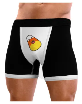 Cute Father Candy Corn Family Halloween Mens Boxer Brief Underwear