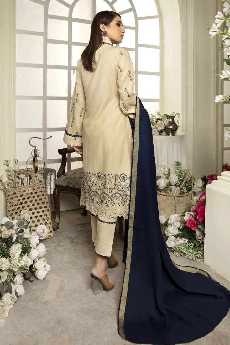 Dastan by Marjjan Unstitched 3 Piece Winter Collection'2021-MDS-09-B