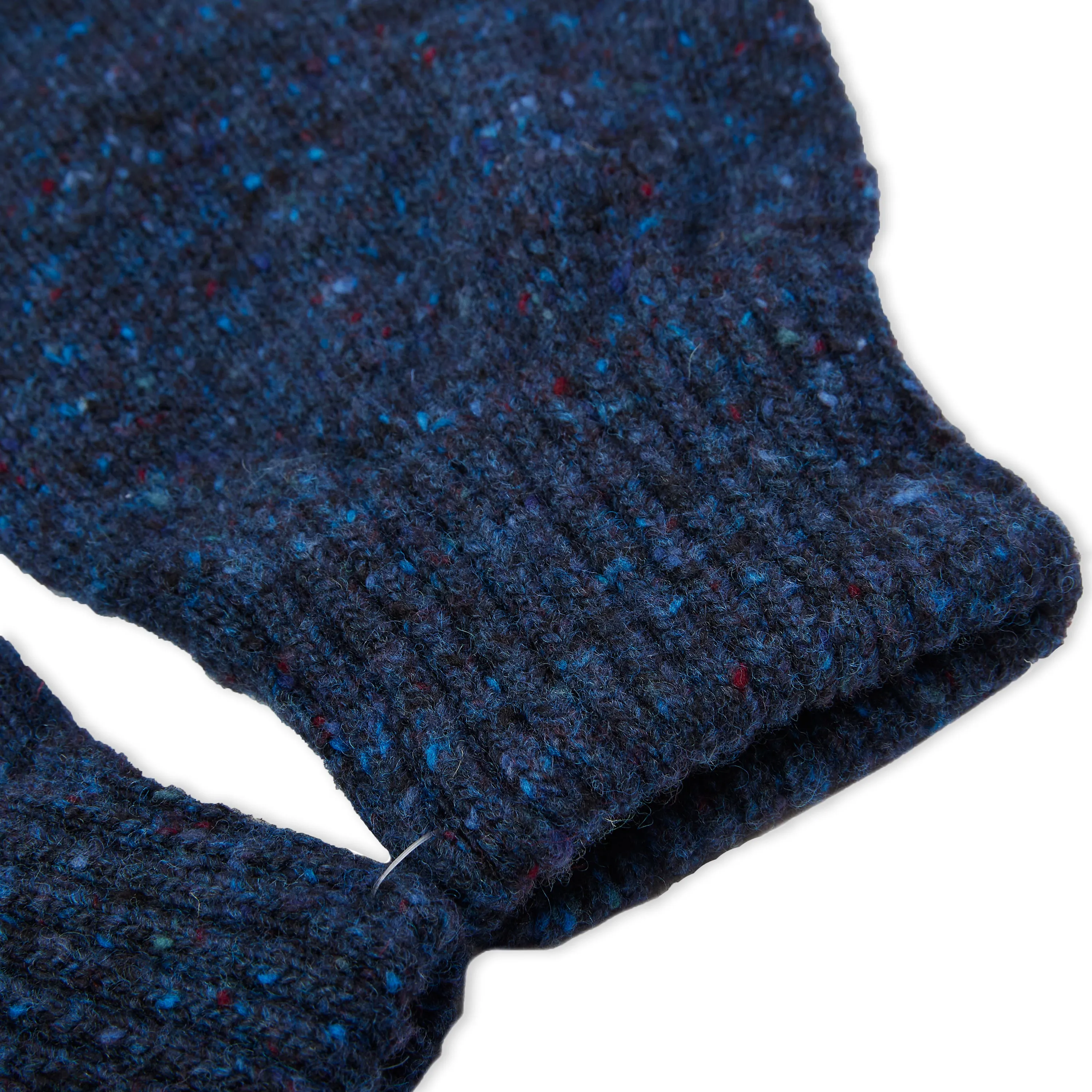 Donegal Fingerless Gloves - Marine