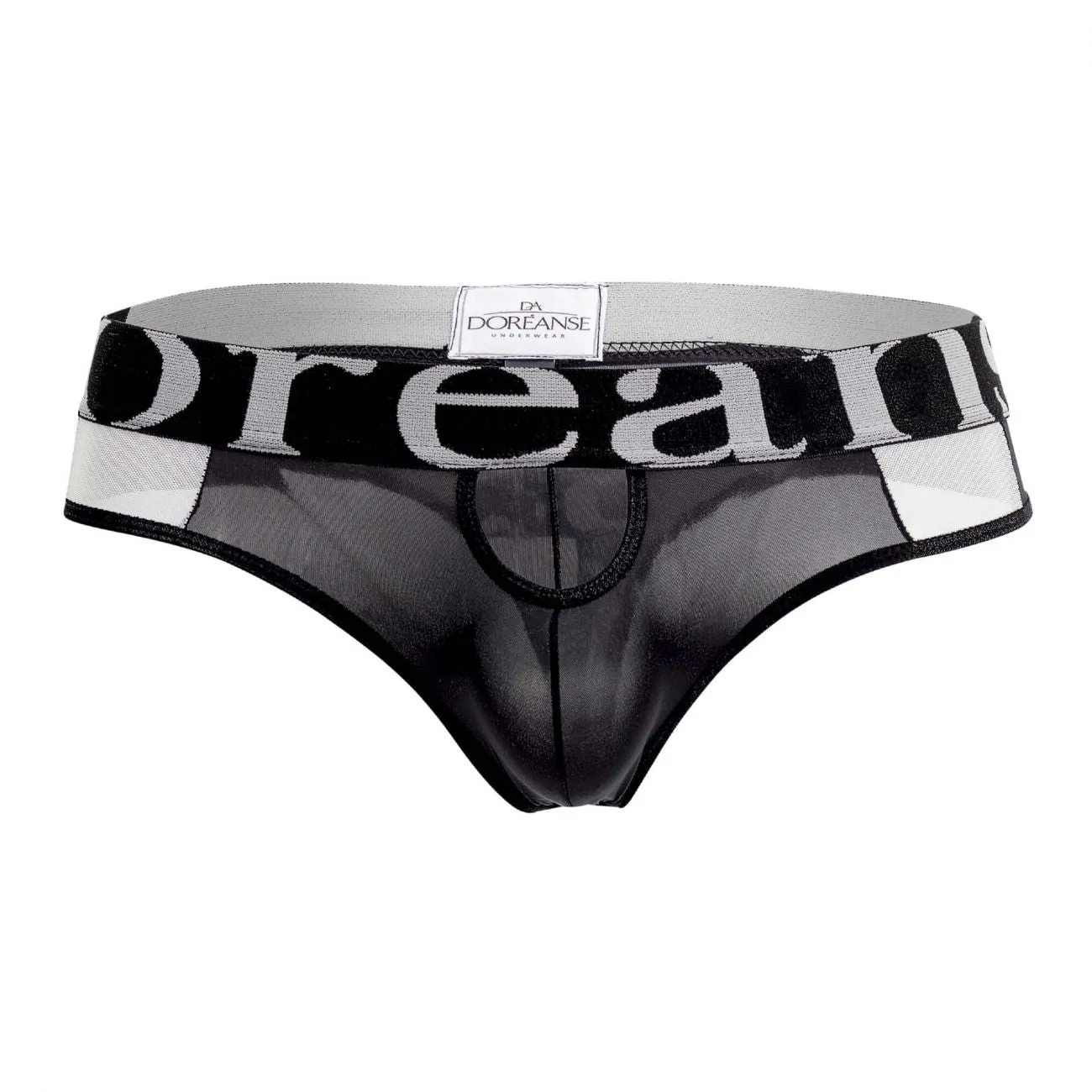 Doreanse 1224-BLK Window Thongs Color Black