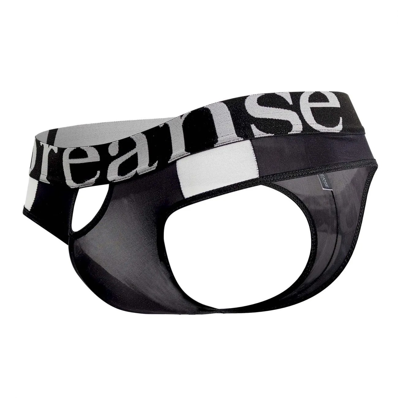 Doreanse 1224-BLK Window Thongs Color Black