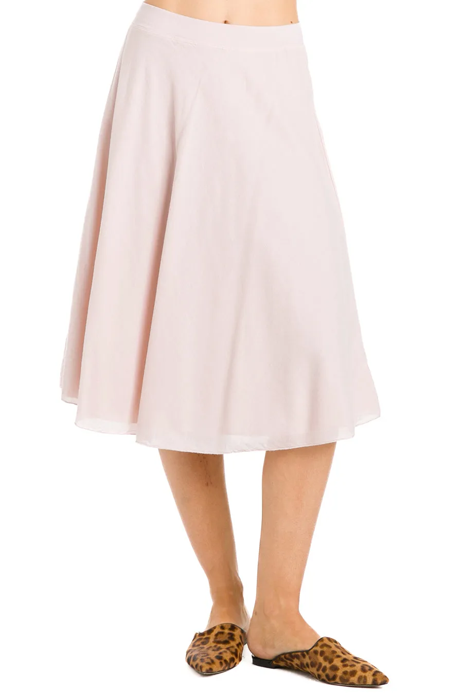 Double Layered Voile Flirt Skirt