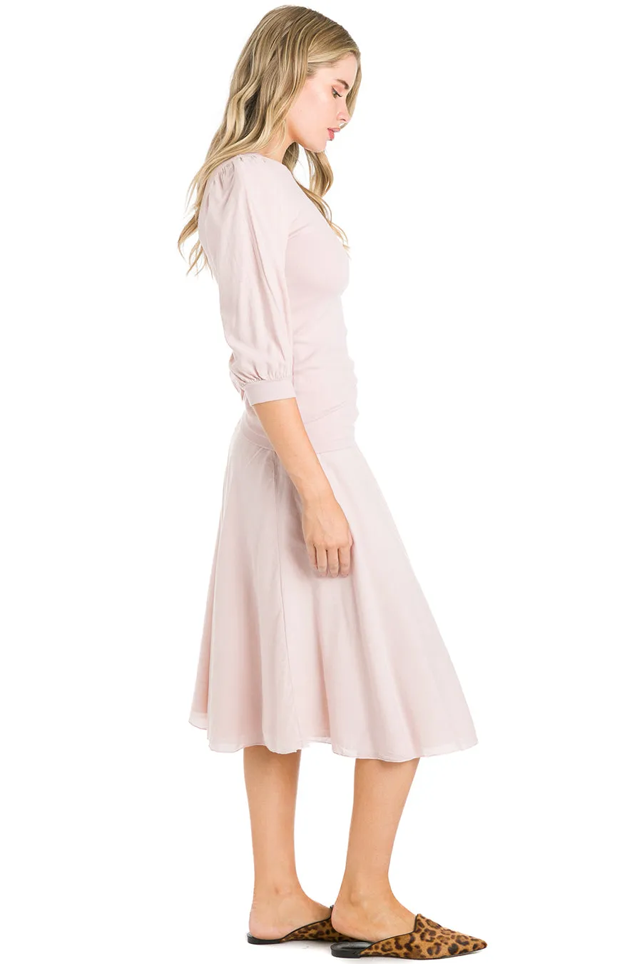 Double Layered Voile Flirt Skirt