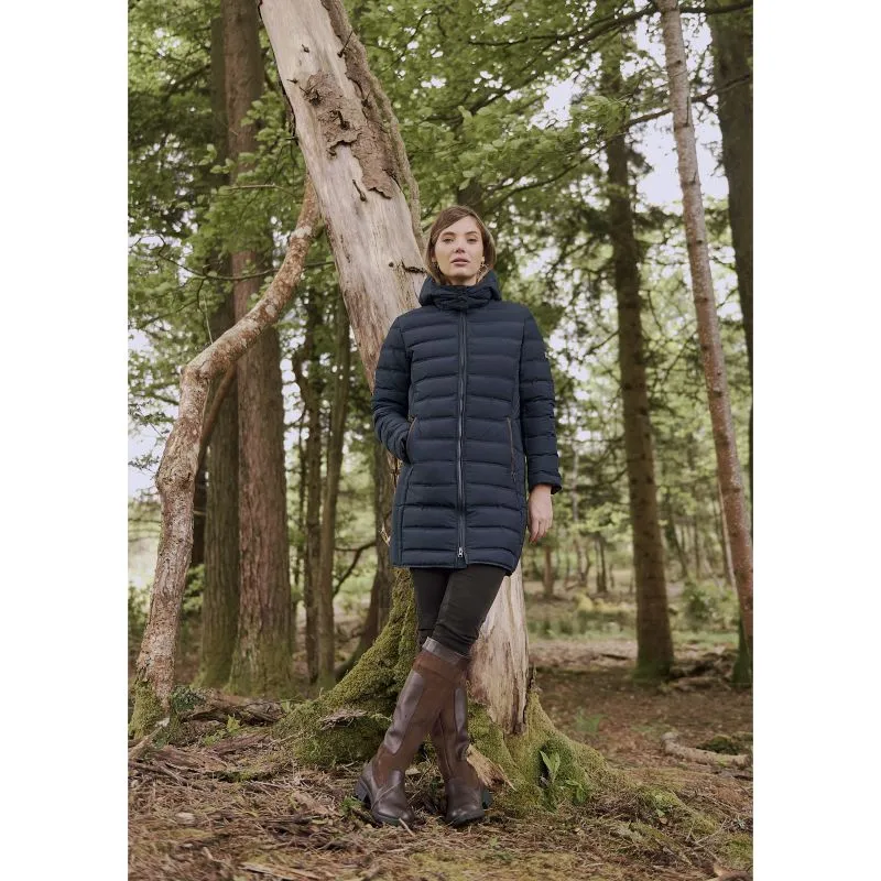 Dubarry Ballybrophy Ladies Down Coat - Navy