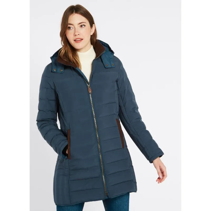 Dubarry Ballybrophy Ladies Down Coat - Steel