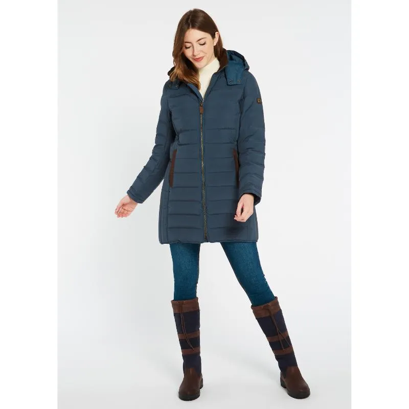 Dubarry Ballybrophy Ladies Down Coat - Steel