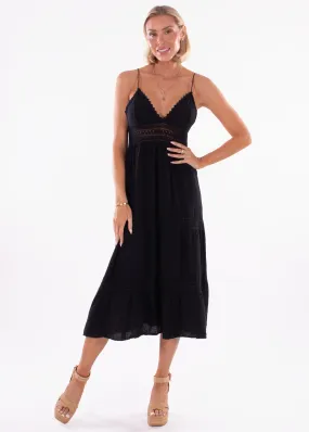 'Elliana' Tiered Cotton Maxi Dress