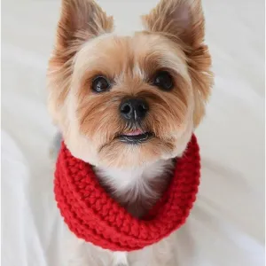 Fabdog | Infinity Dog Scarves - Red