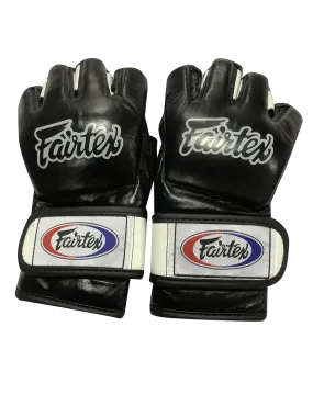 Fairtex Boxing Gloves MMA FGV12 BLACK WHITE