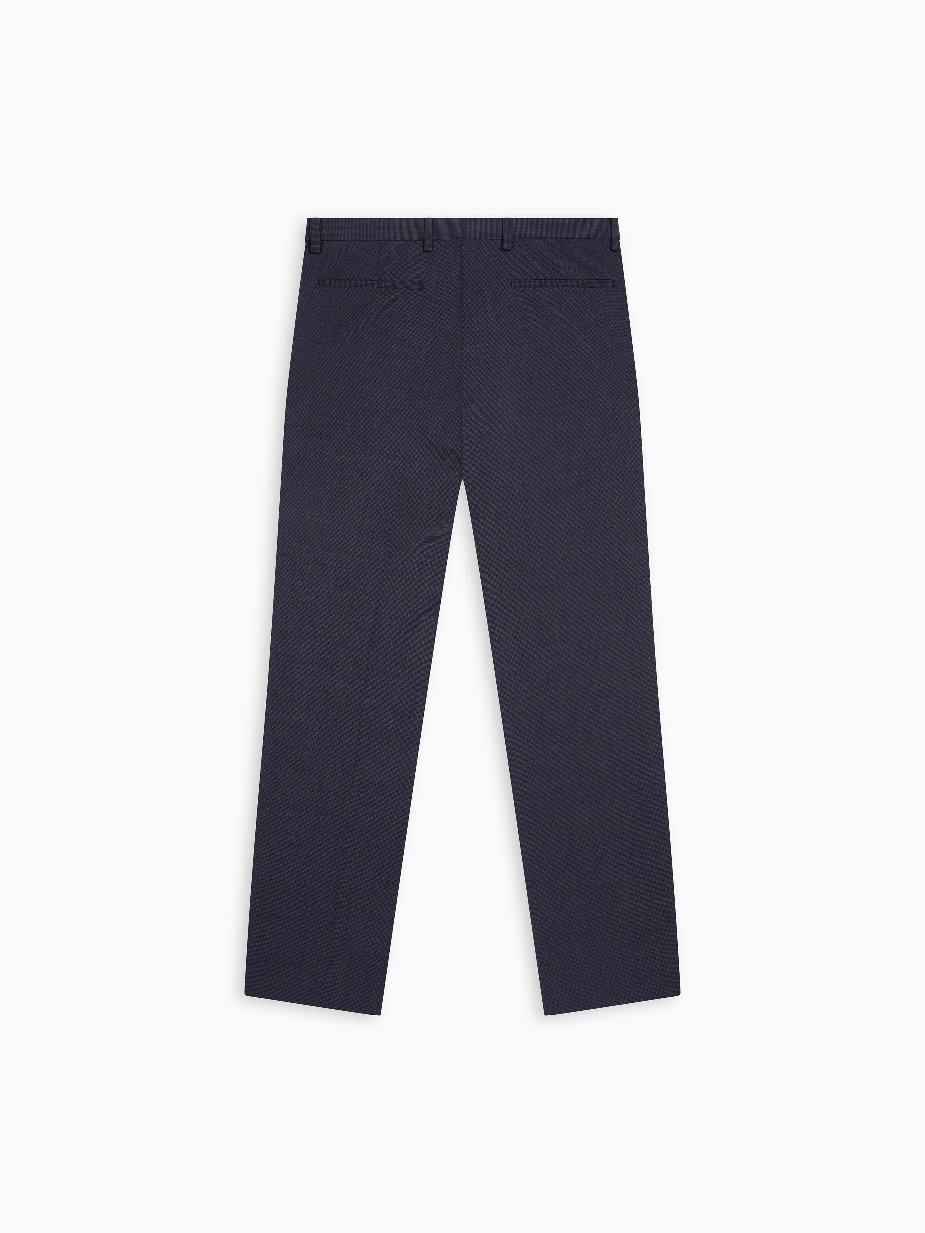 Farrell Infinity Active Slim Fit Dark Denim Micro Puppytooth Trouser