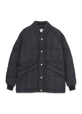 Feather Downs Cordura Ripstop Coat - Navy