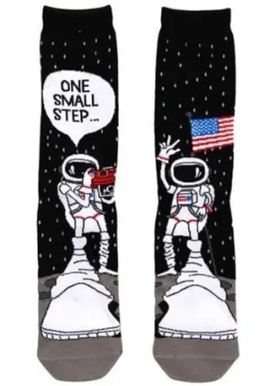 Foot Forward Astronaut Novelty Socks