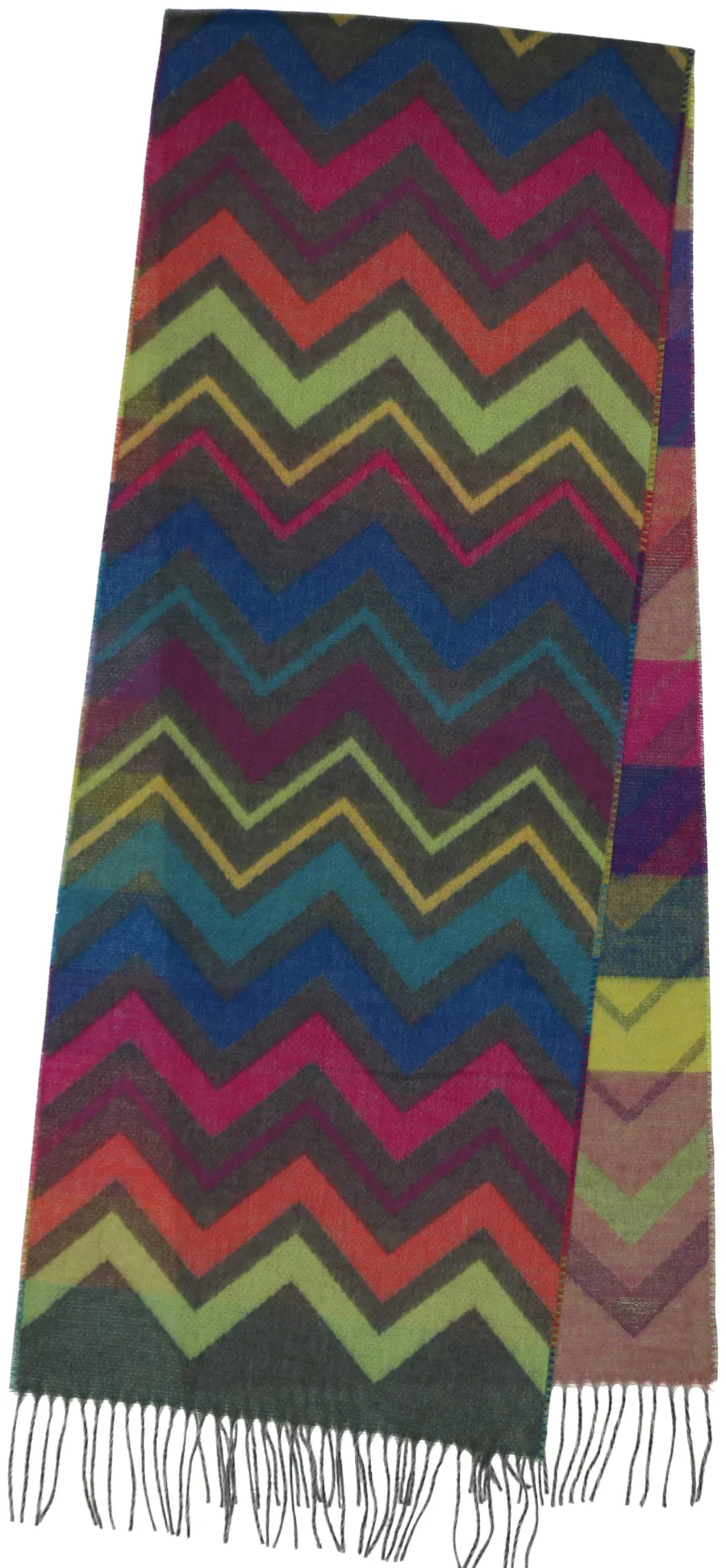 Fraas 734983 Modern Zig Zag Cashmink Scarf