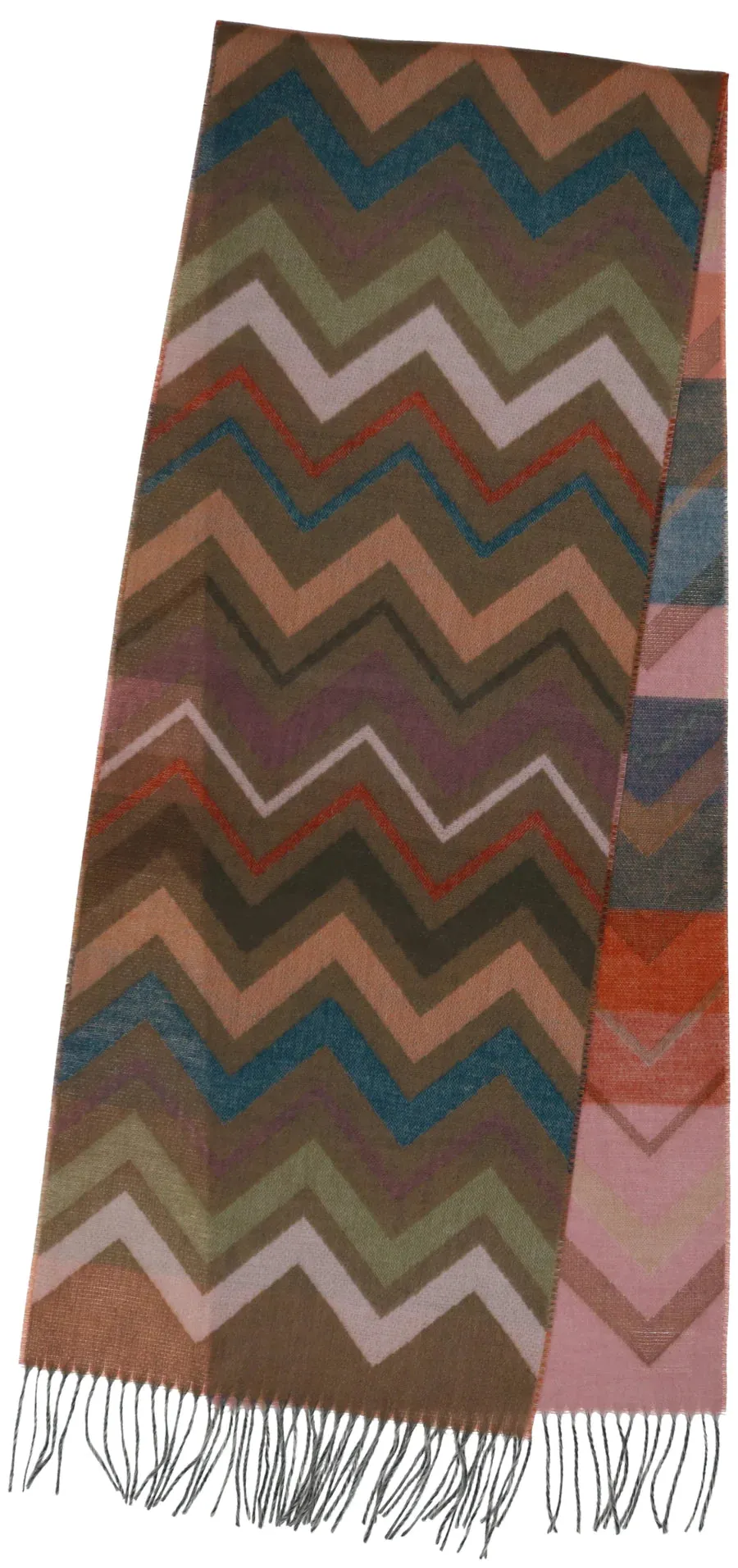 Fraas 734983 Modern Zig Zag Cashmink Scarf