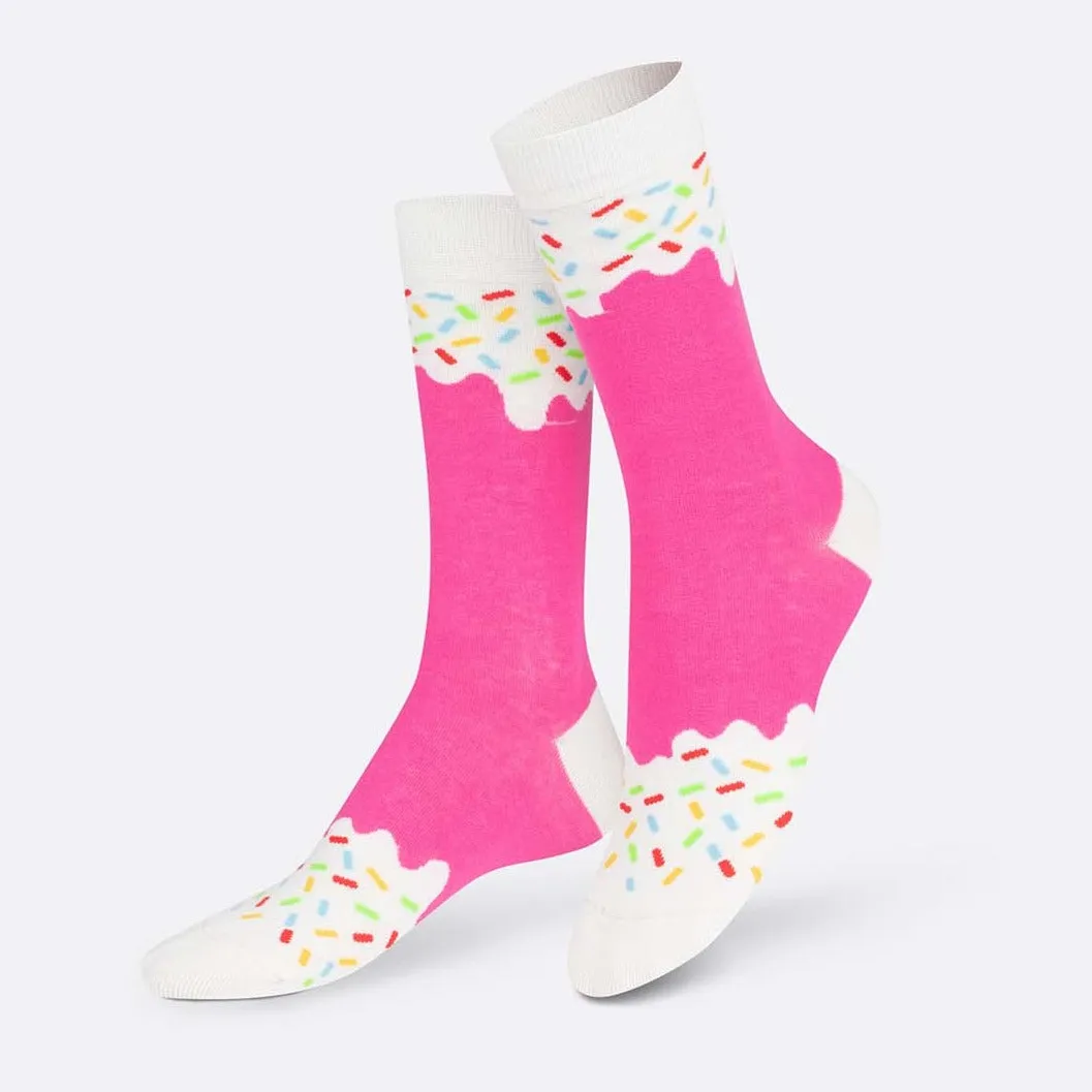 Frozen Strawberry Pop Socks