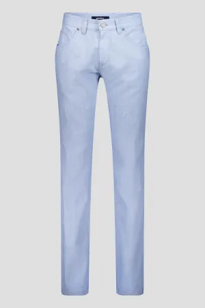 Gardeur -  Bill-3 Superior Linen Trousers, Light blue